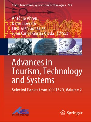 cover image of Advances in Tourism, Technology and Systems